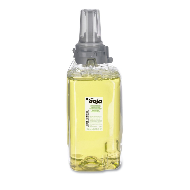 Adx-12 Refills, Citrus Floral/ginger, 1250ml Bottle, 3/carton